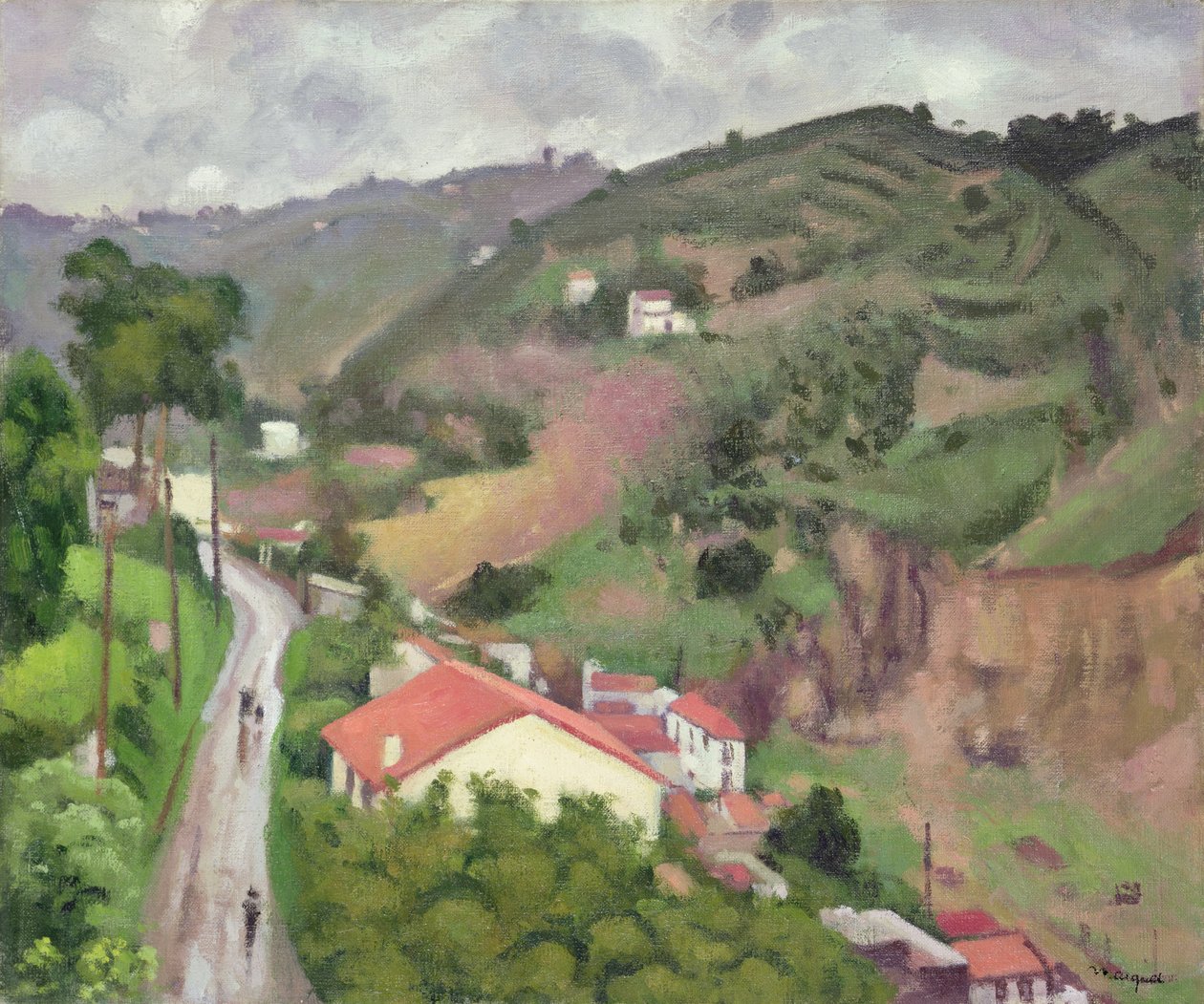 La Pluie, Mont Plaisant af Albert Marquet