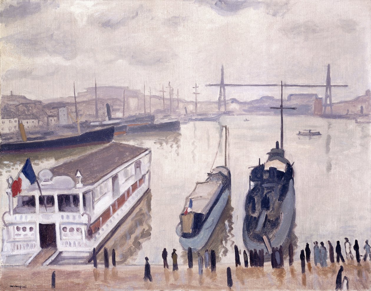Nautical Club, Marseille af Albert Marquet