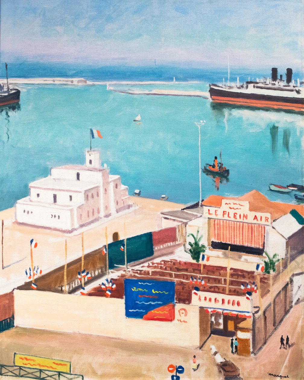 Friluftsteater, Algier af Albert Marquet