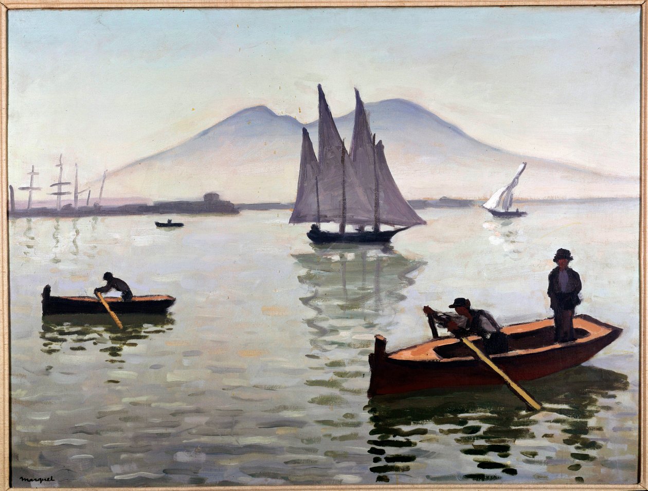 Napoli, sejlbåden af Albert Marquet