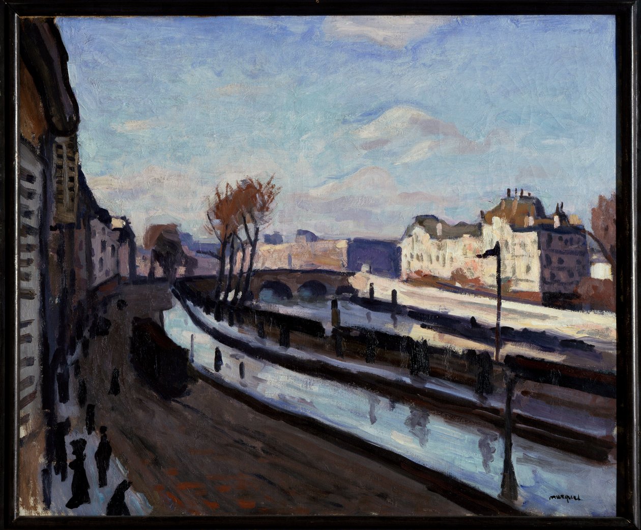 Paris, Quai des Grands-Augustins af Albert Marquet