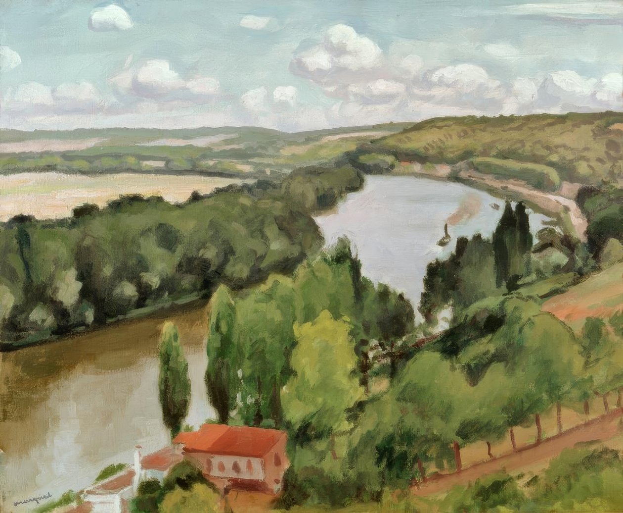 Landskabet af Albert Marquet
