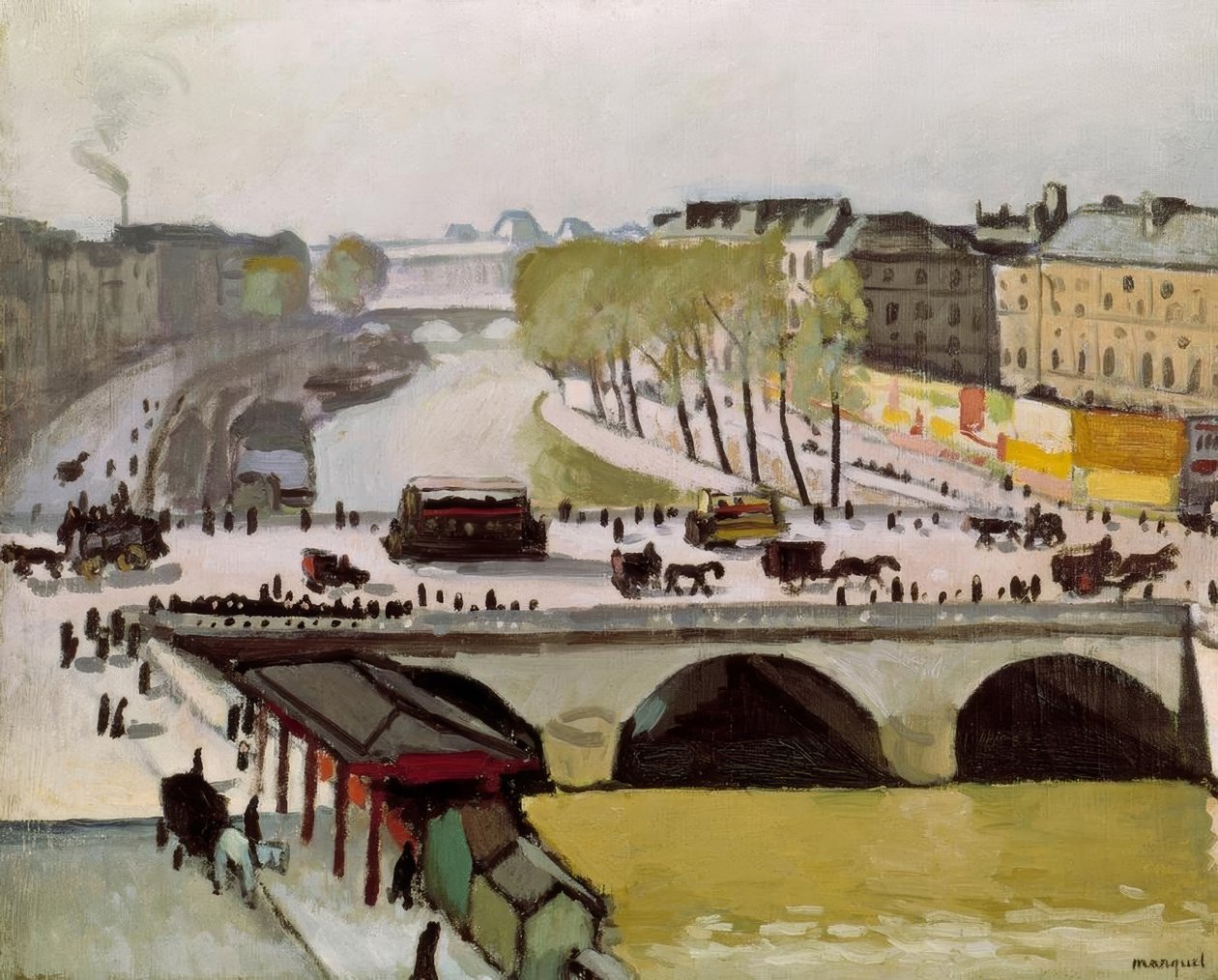 Saint-Michel broen af Albert Marquet