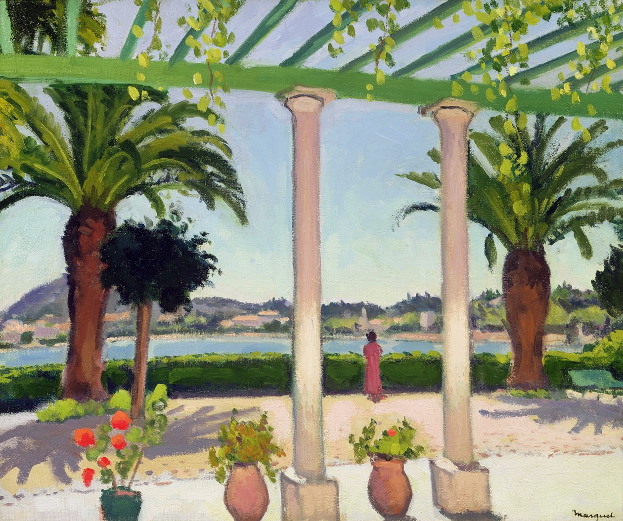 Porquerolles af Albert Marquet