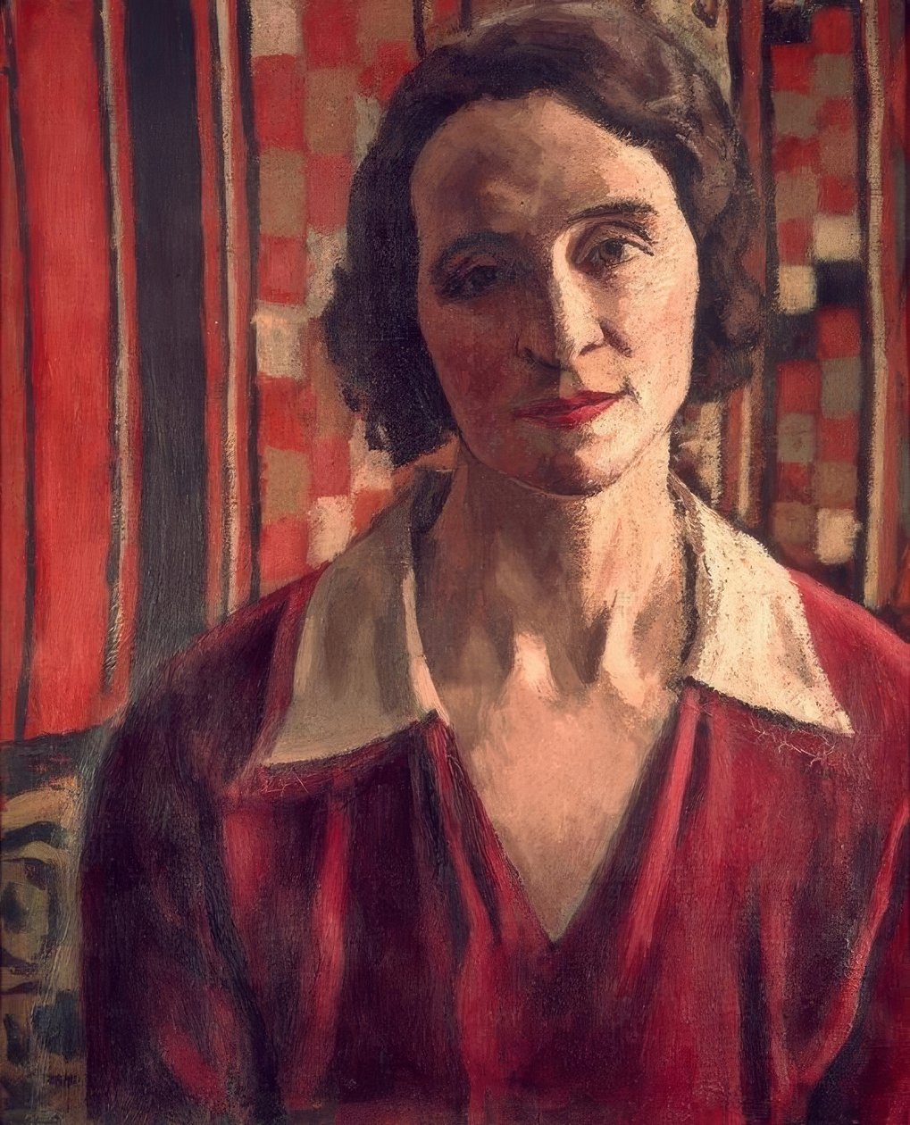 Portræt Madame Marquet af Albert Marquet