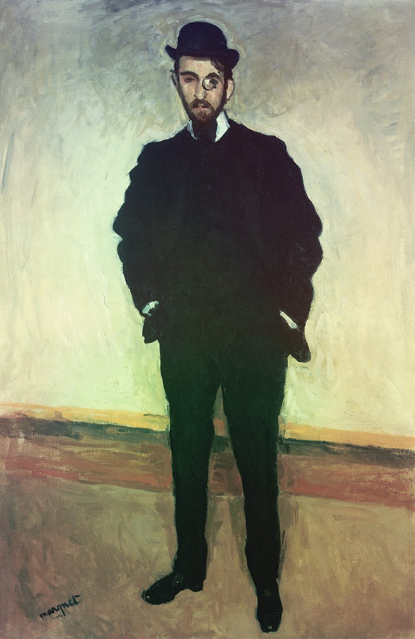 Portræt af Andre Rouveyre af Albert Marquet