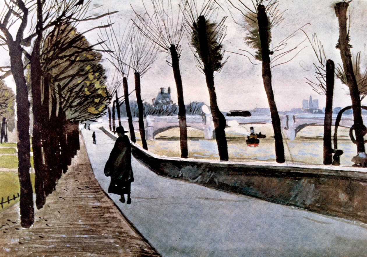 Quai du Louvre, sommer, 1906 af Albert Marquet