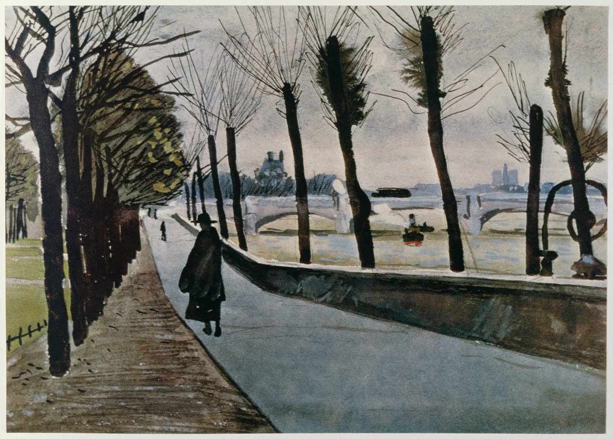 Quai du Louvre, Paris af Albert Marquet