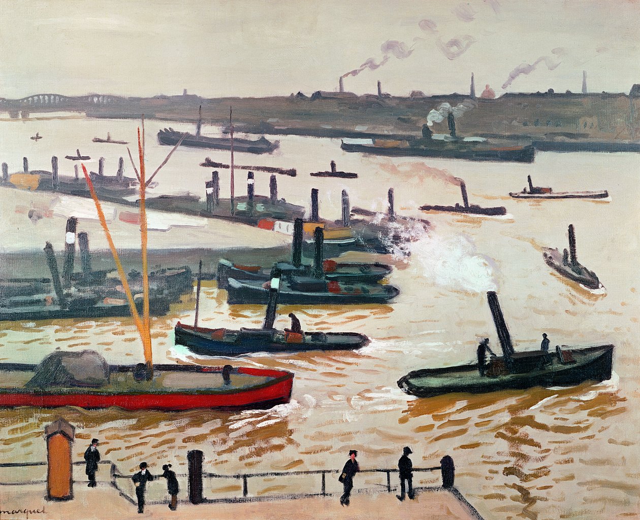 Rotterdam af Albert Marquet