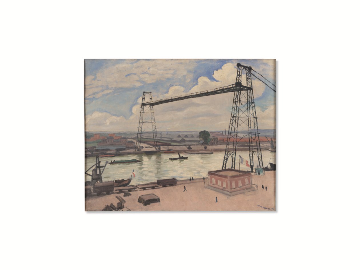 Rouen, transportbroen af Albert Marquet