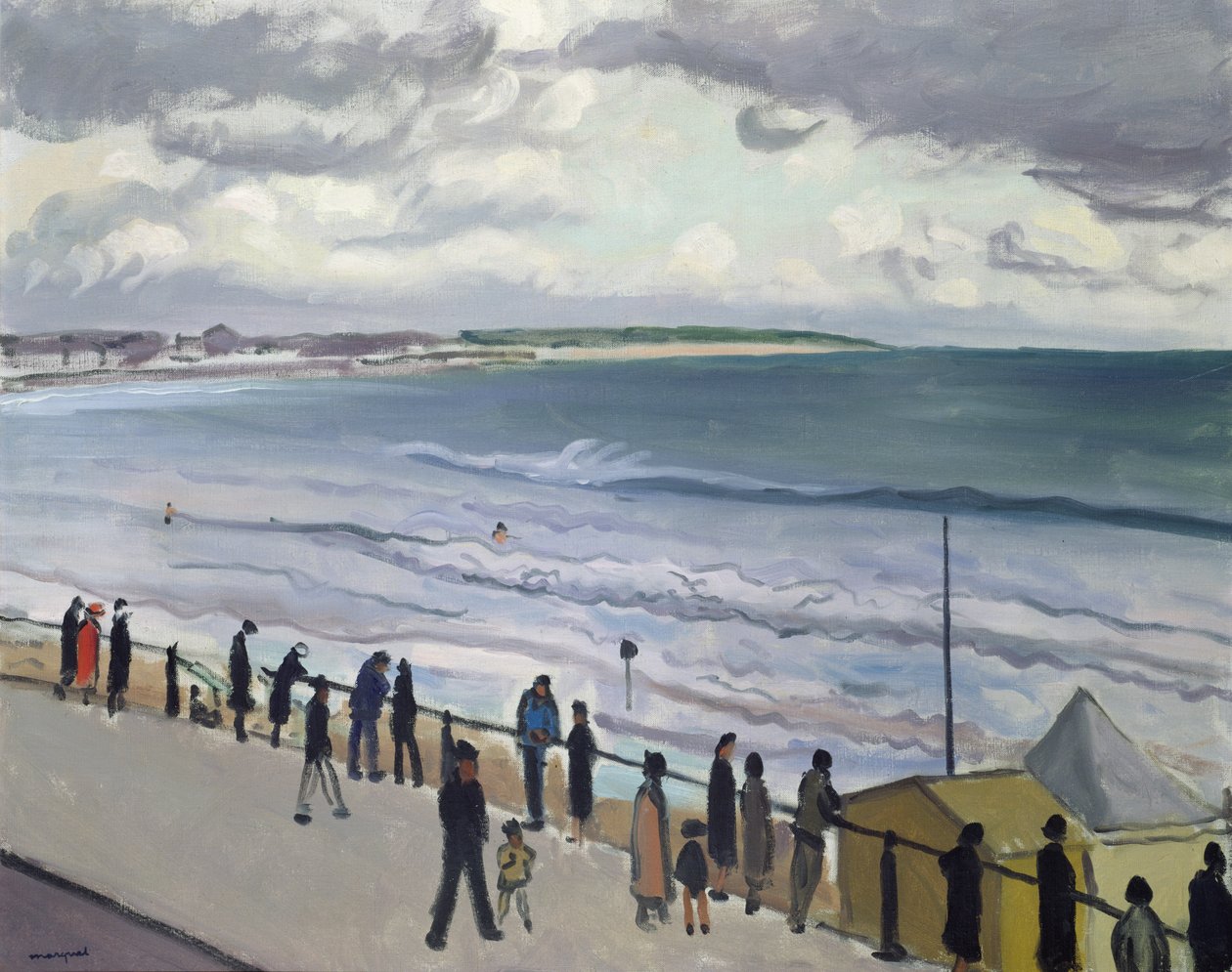 Sommer (olie på lærred) af Albert Marquet