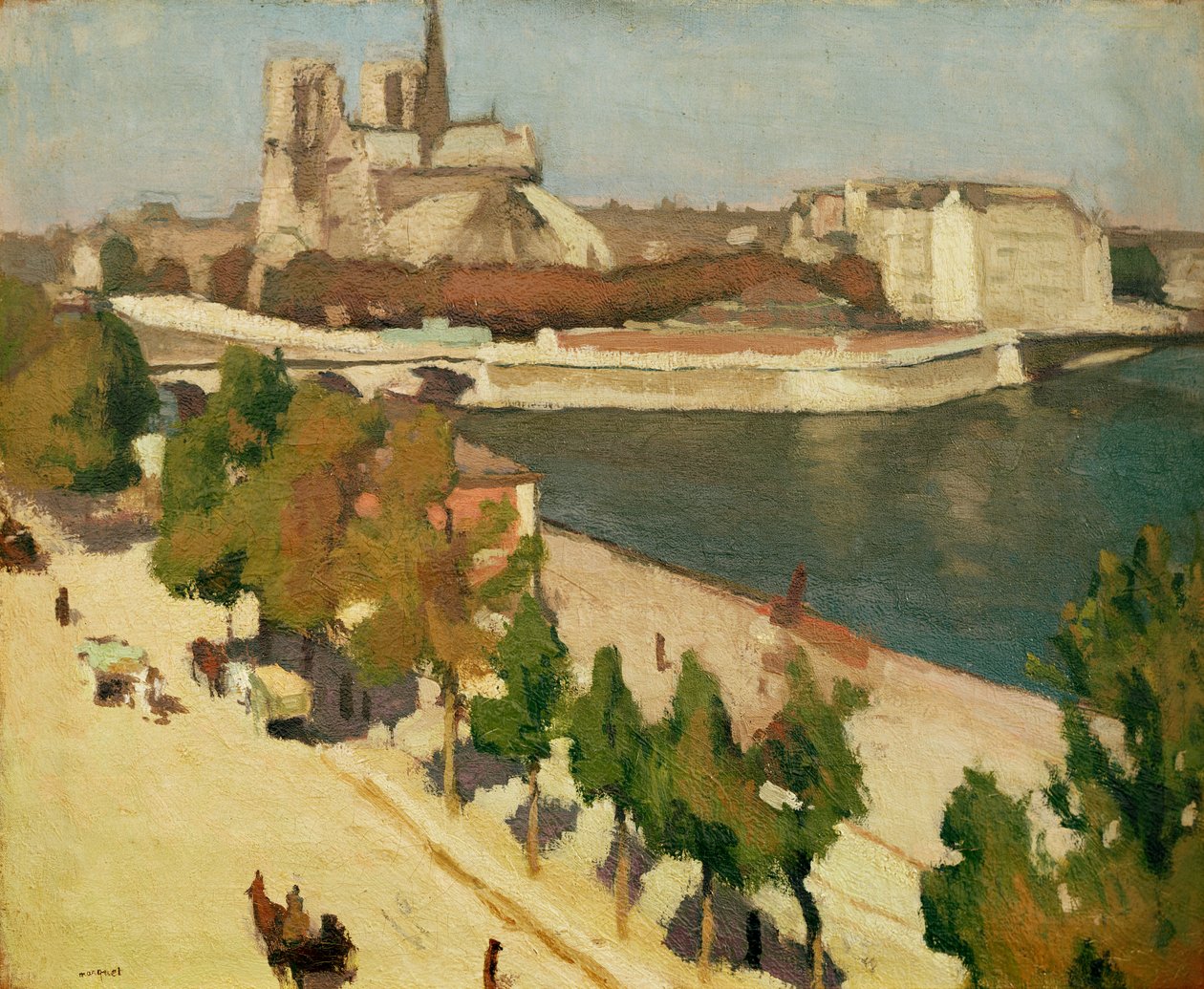Apsis af Notre-Dame, Paris af Albert Marquet