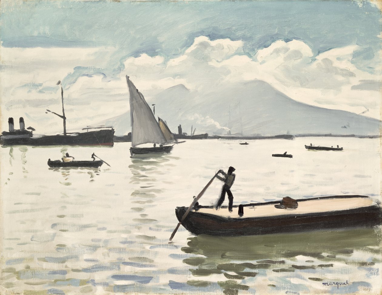 Napoli-bugten af Albert Marquet