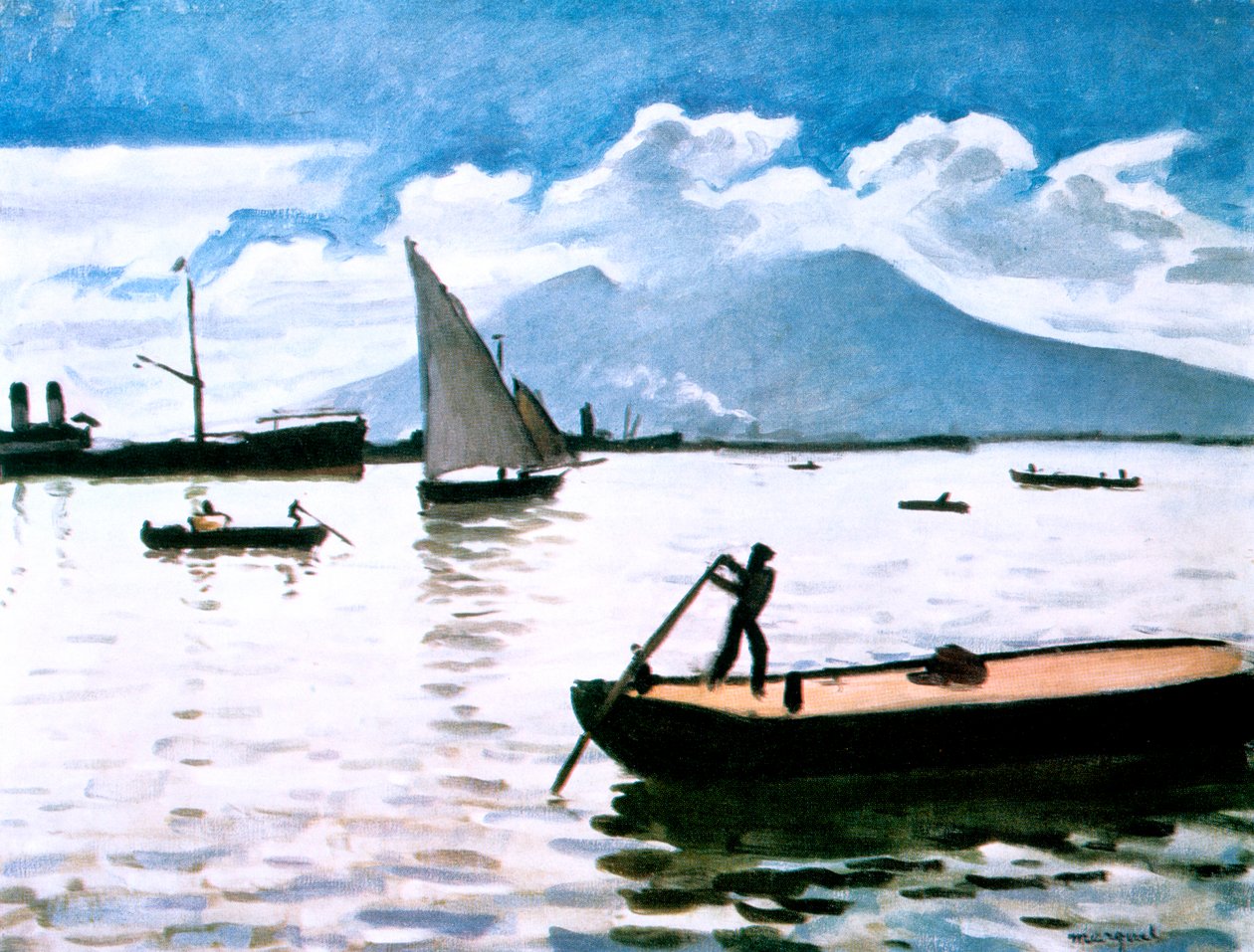 Napoli-bugten, 1909 af Albert Marquet