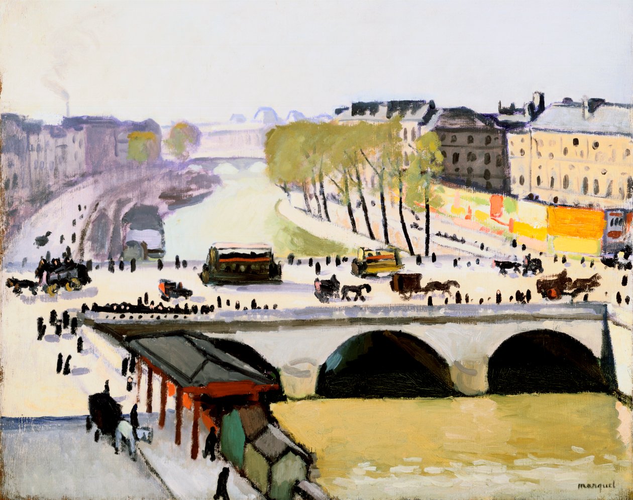 Broen ved St. Michael, 1910 af Albert Marquet
