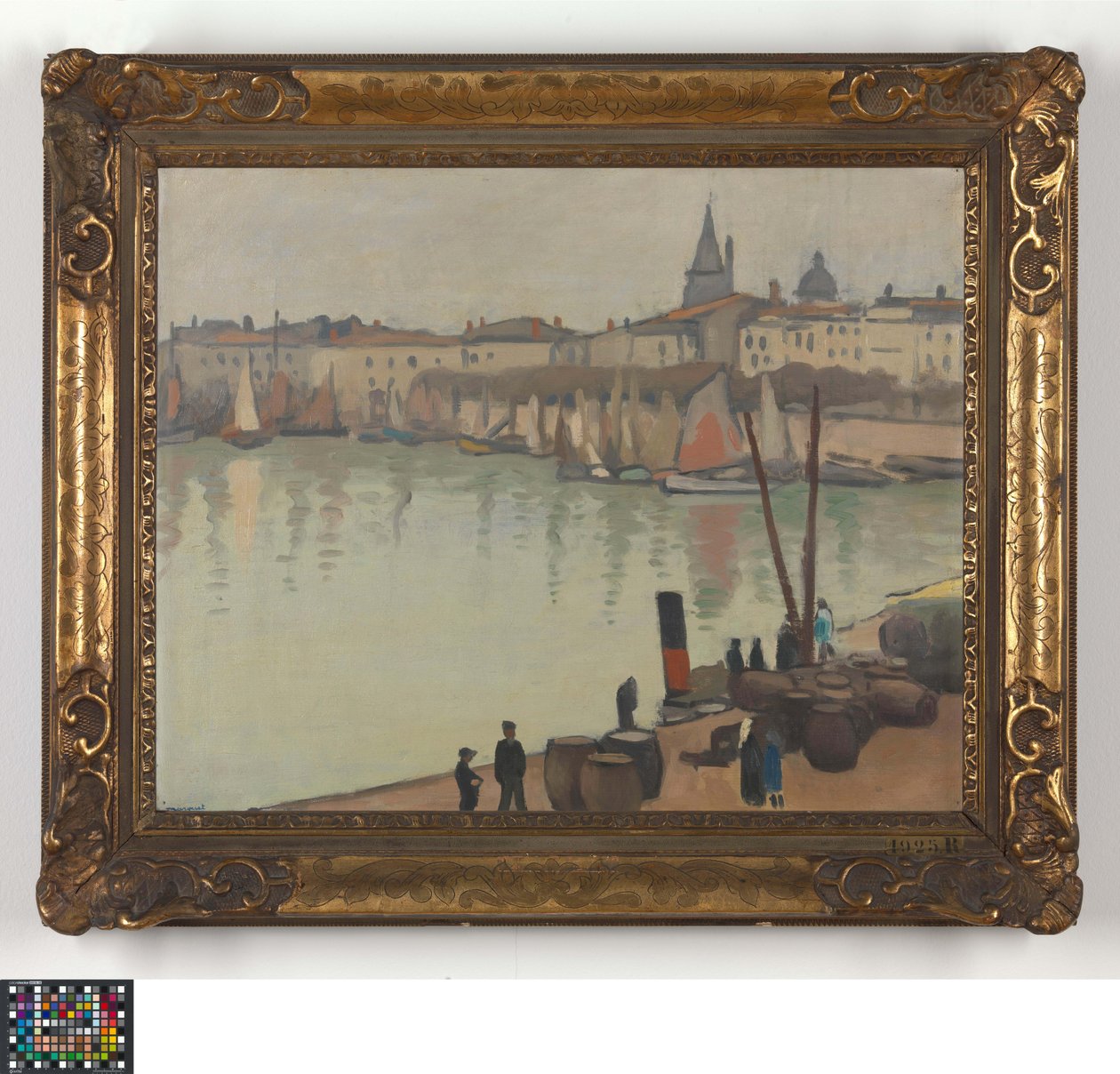 Havnen i La Rochelle af Albert Marquet