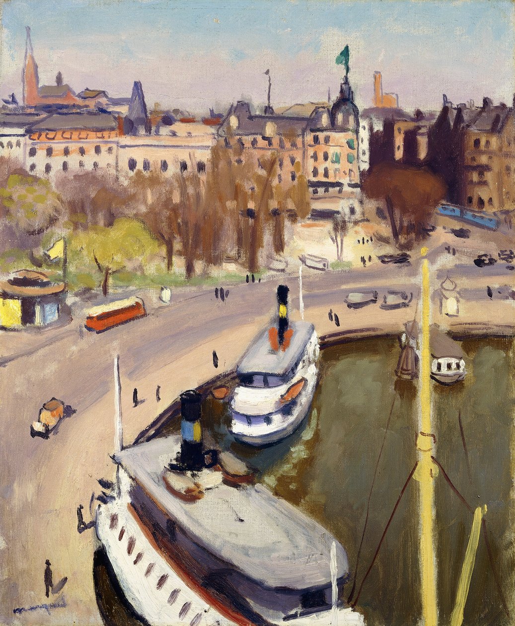 Stockholms havn af Albert Marquet
