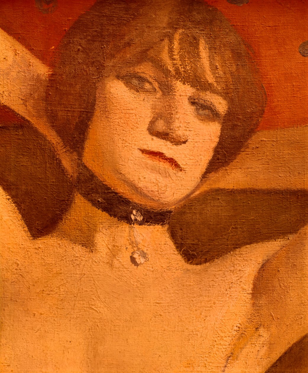 Kvinde på en sofa detalje, 1912 af Albert Marquet
