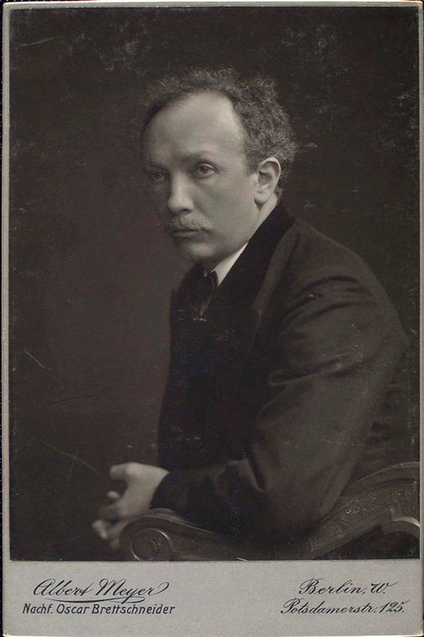 Richard Strauss, tysk komponist, slutningen af det 19. eller begyndelsen af det 20. århundrede. af Albert Meyer