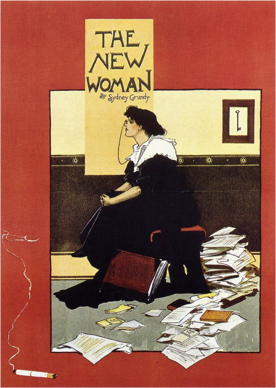 Den nye kvinde, 1895 af Albert Morrow