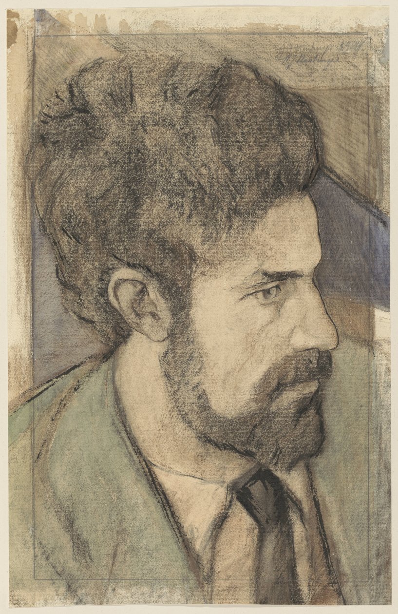 Portræt af Andreas Schotel af Albert  Neuhuys