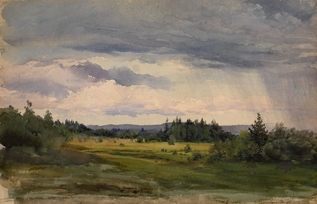 Landskab af Albert Nikolaevich Benois