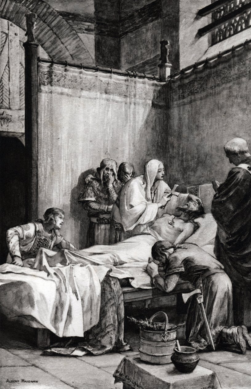 Clovis I af frankernes død i Paris den 27. november 511 - Clovis