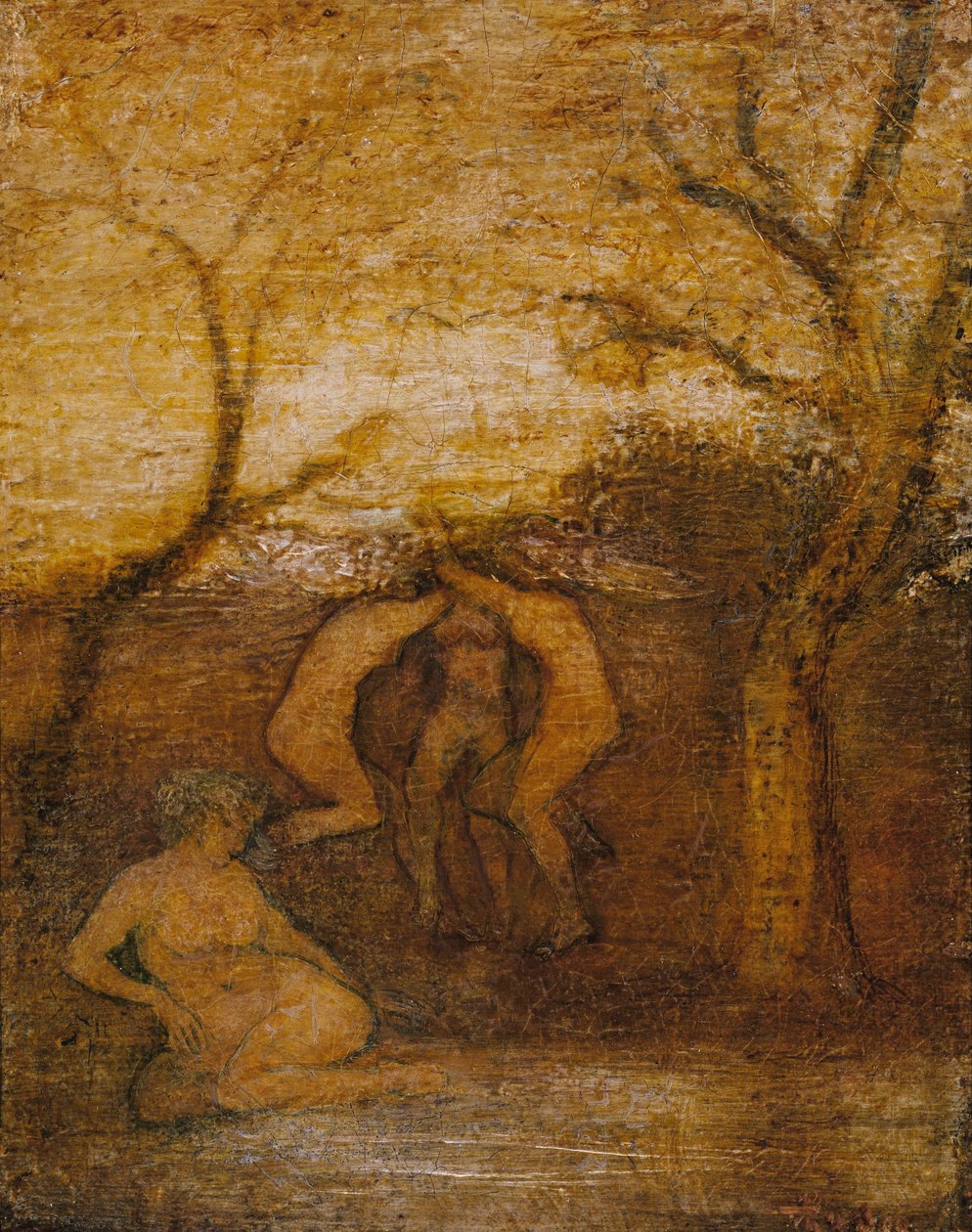 Dansende dryader af Albert Pinkham Ryder