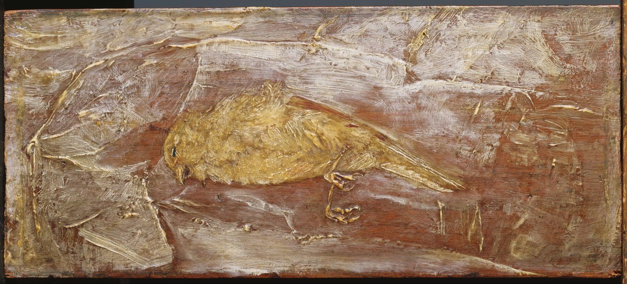 Død fugl af Albert Pinkham Ryder