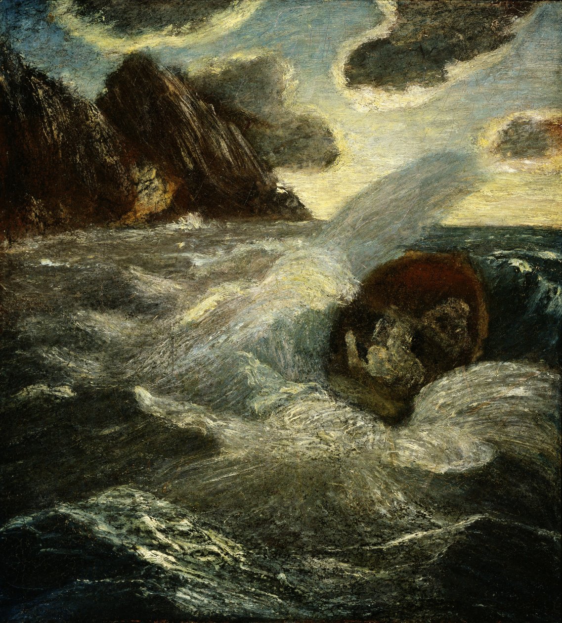 Lord Ullins datter af Albert Pinkham Ryder