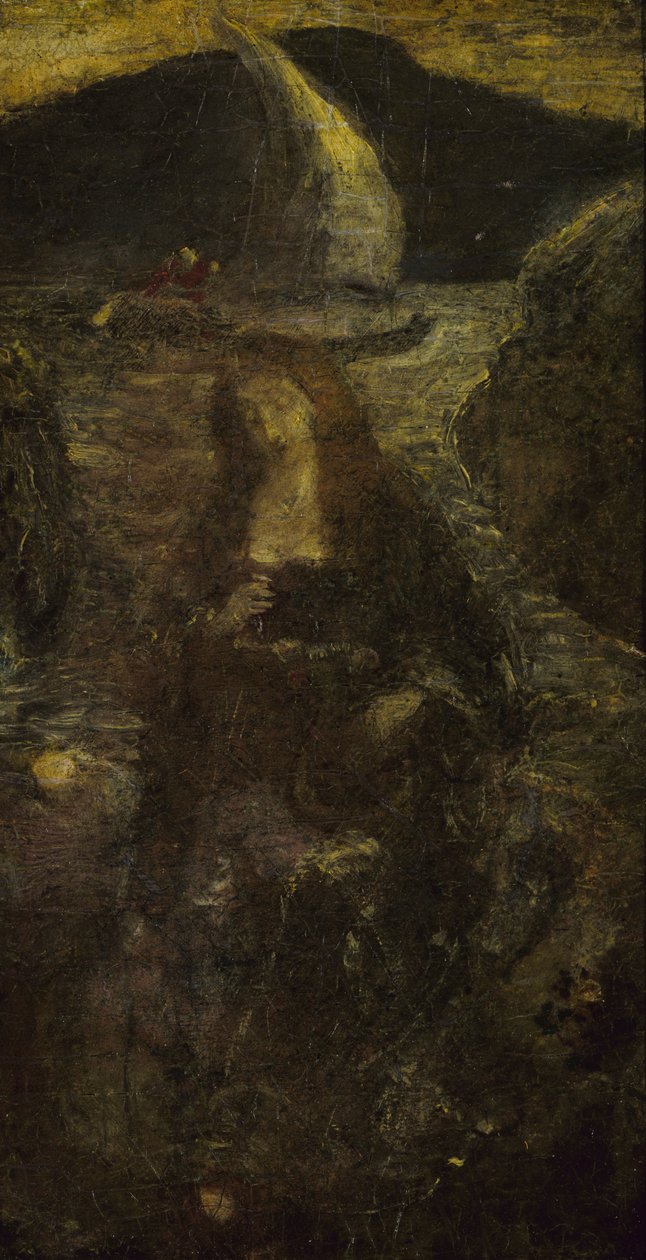 Passing Song, før 1902. af Albert Pinkham Ryder