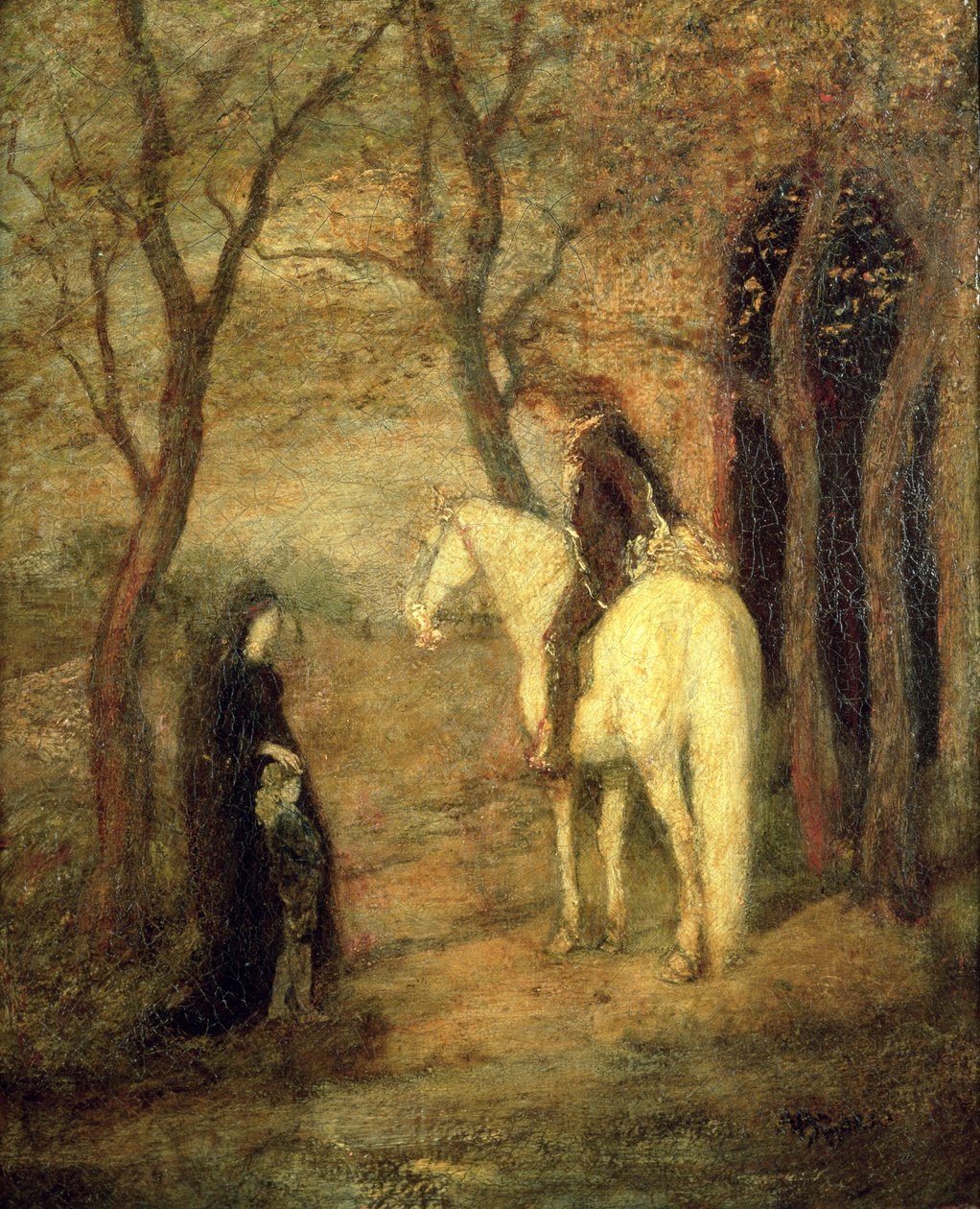 Møde i vejkanten af Albert Pinkham Ryder
