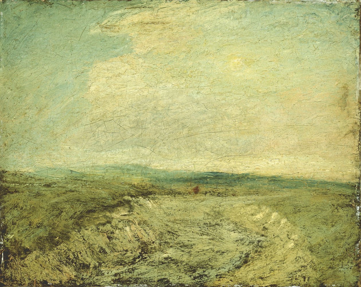 The Essex Canal, ca. 1896 (olie på lærred monteret om bord) af Albert Pinkham Ryder