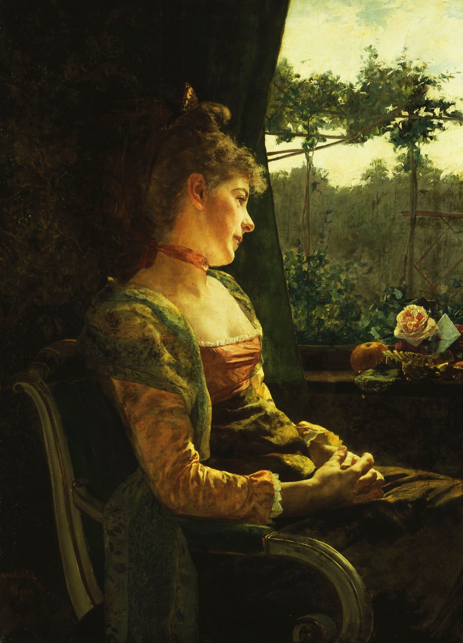 Dagdrømme, 1891 af Albert Raudnitz