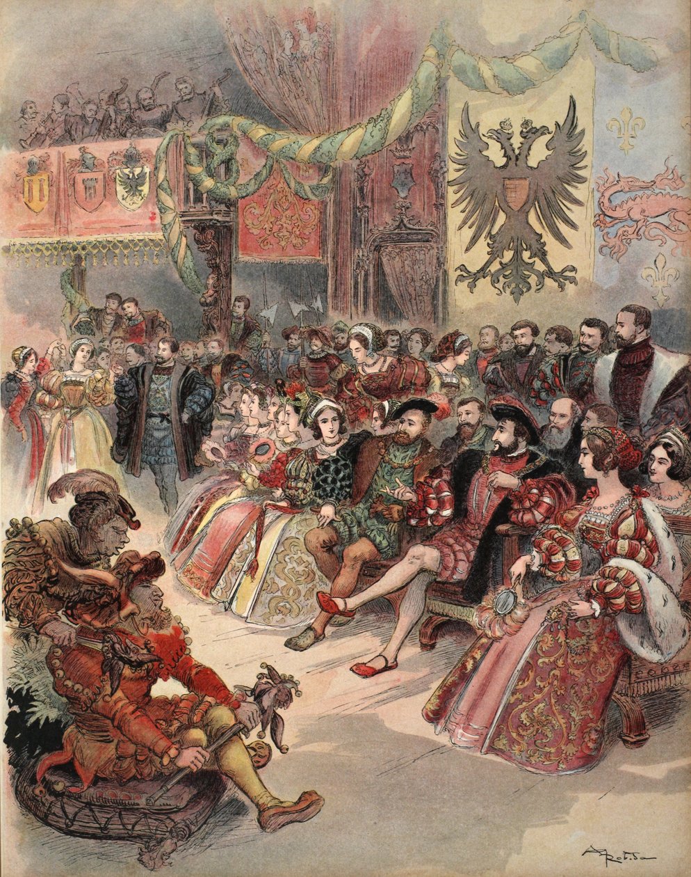 Bal på banen, illustration fra 