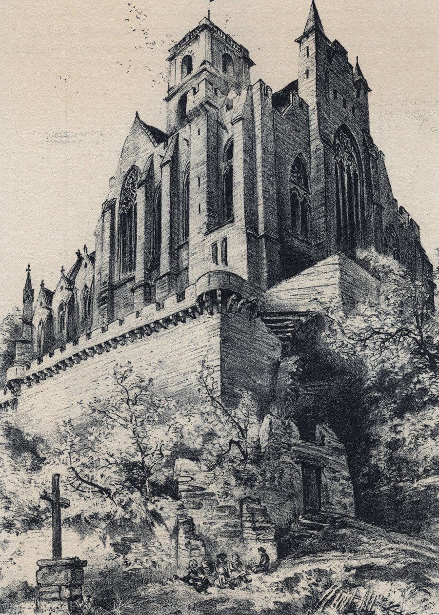Collegial Notre-Dame de Lamballe a Lamballe i det franske departement i Cotes-d