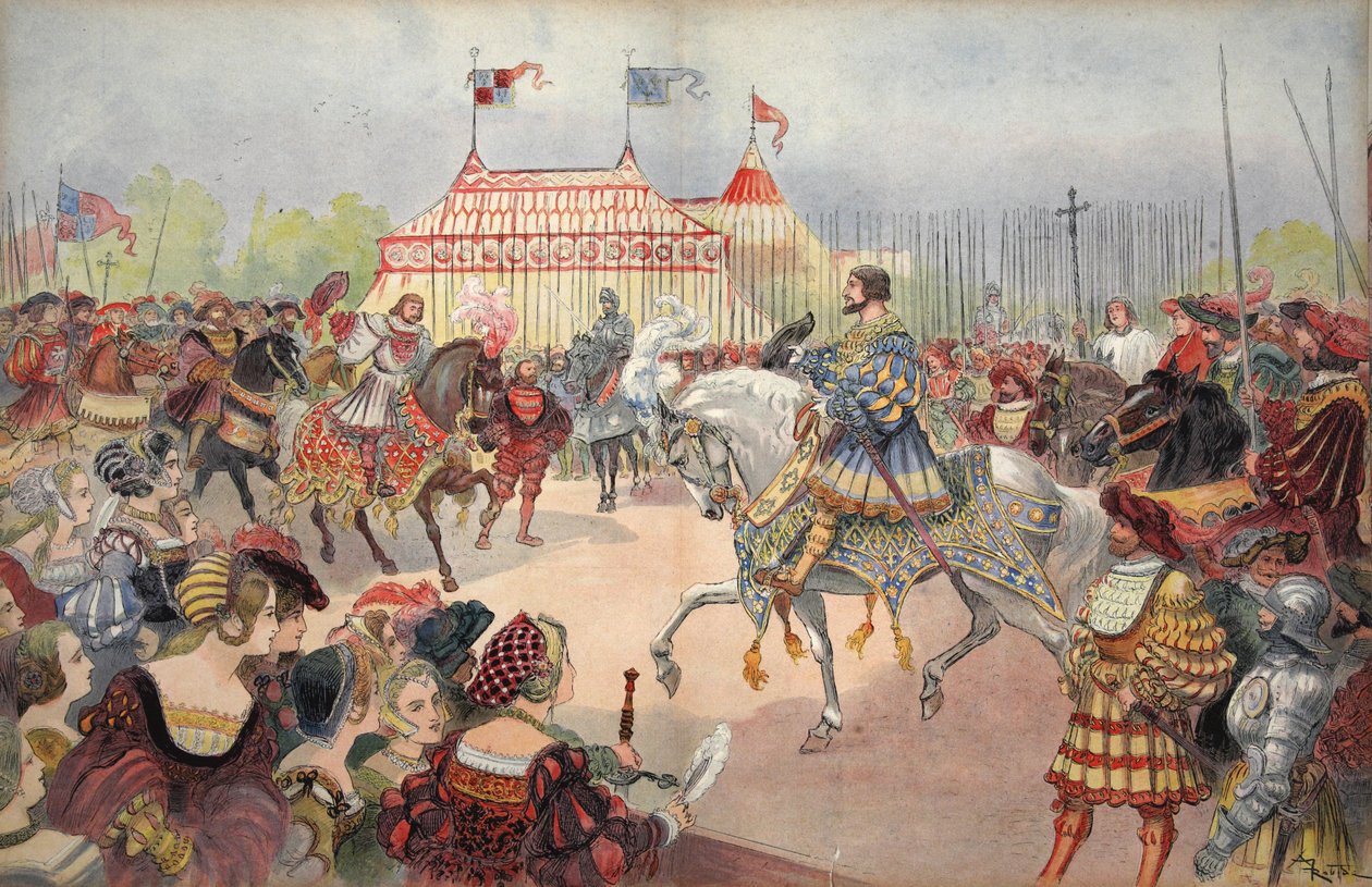 Field of the Cloth of Gold, illustration fra 