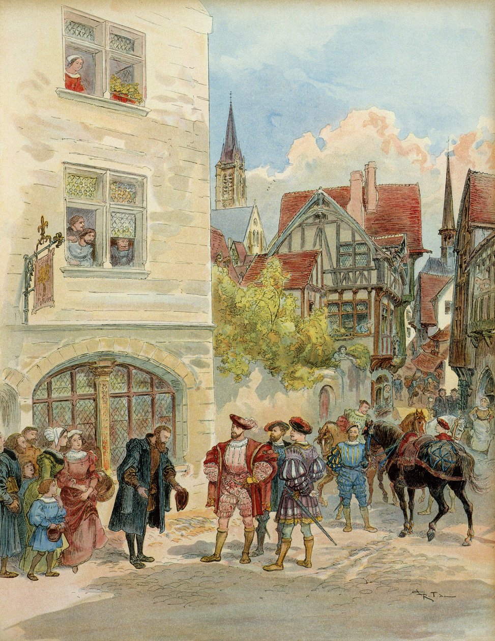 Francois 1er af Albert Robida