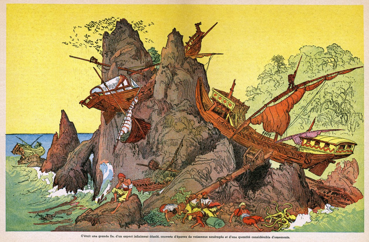 Sømanden Sindbad af Albert Robida