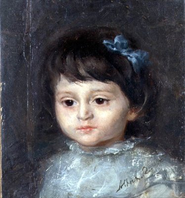 Et hovedstudie af Erna Siegel af Albert Roelofs
