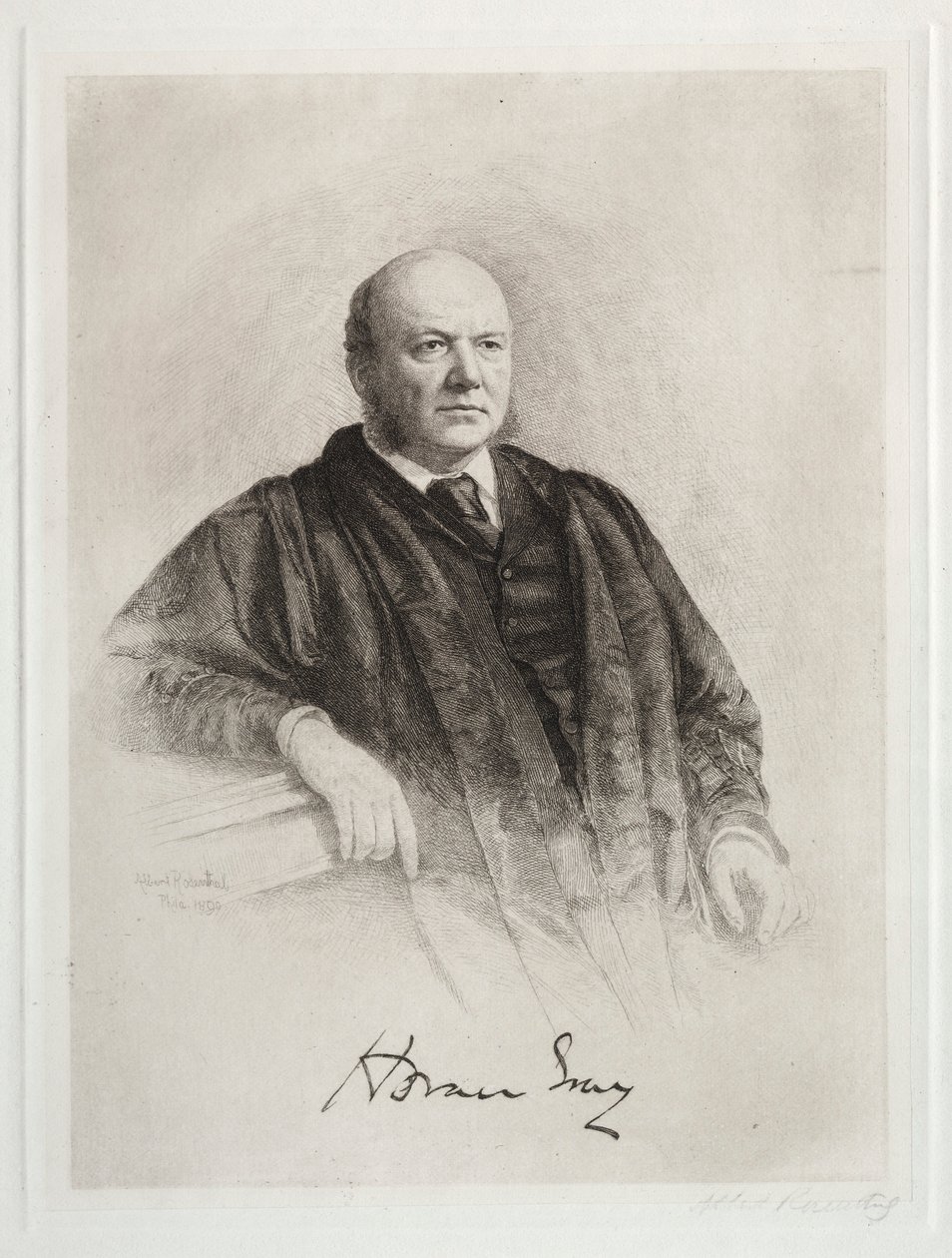 Horace Grey af Albert Rosenthal