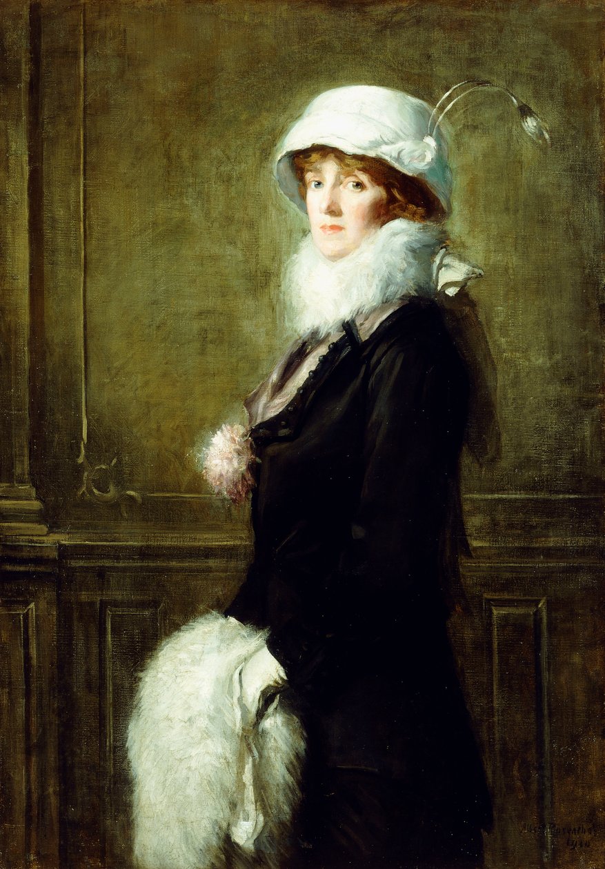 Portræt af Mrs. H. Bryan Owsley, Philadelphia af Albert Rosenthal