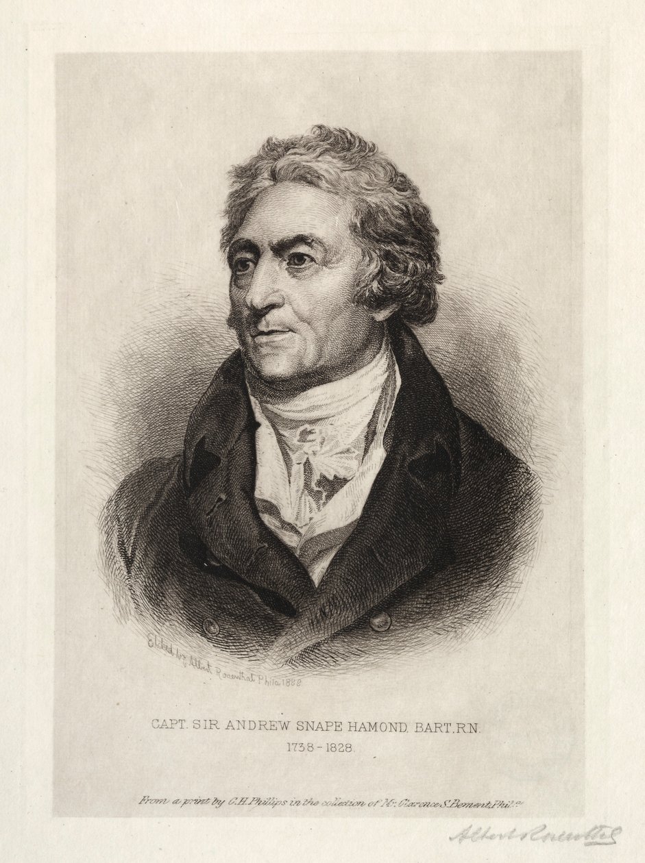 Sir Andrew Snape Hammond af Albert Rosenthal