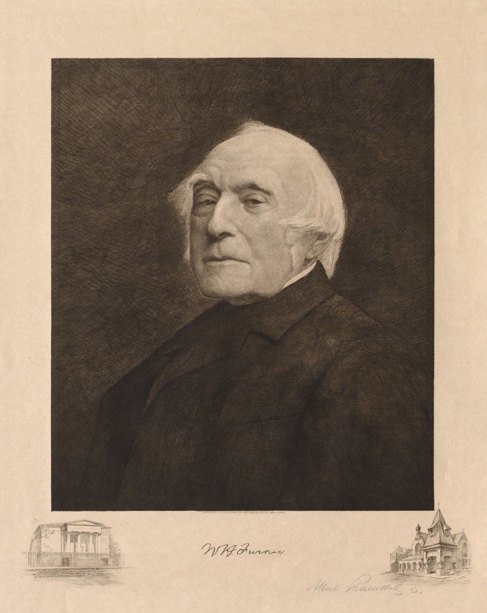 W. H. Furness, 1896. af Albert Rosenthal