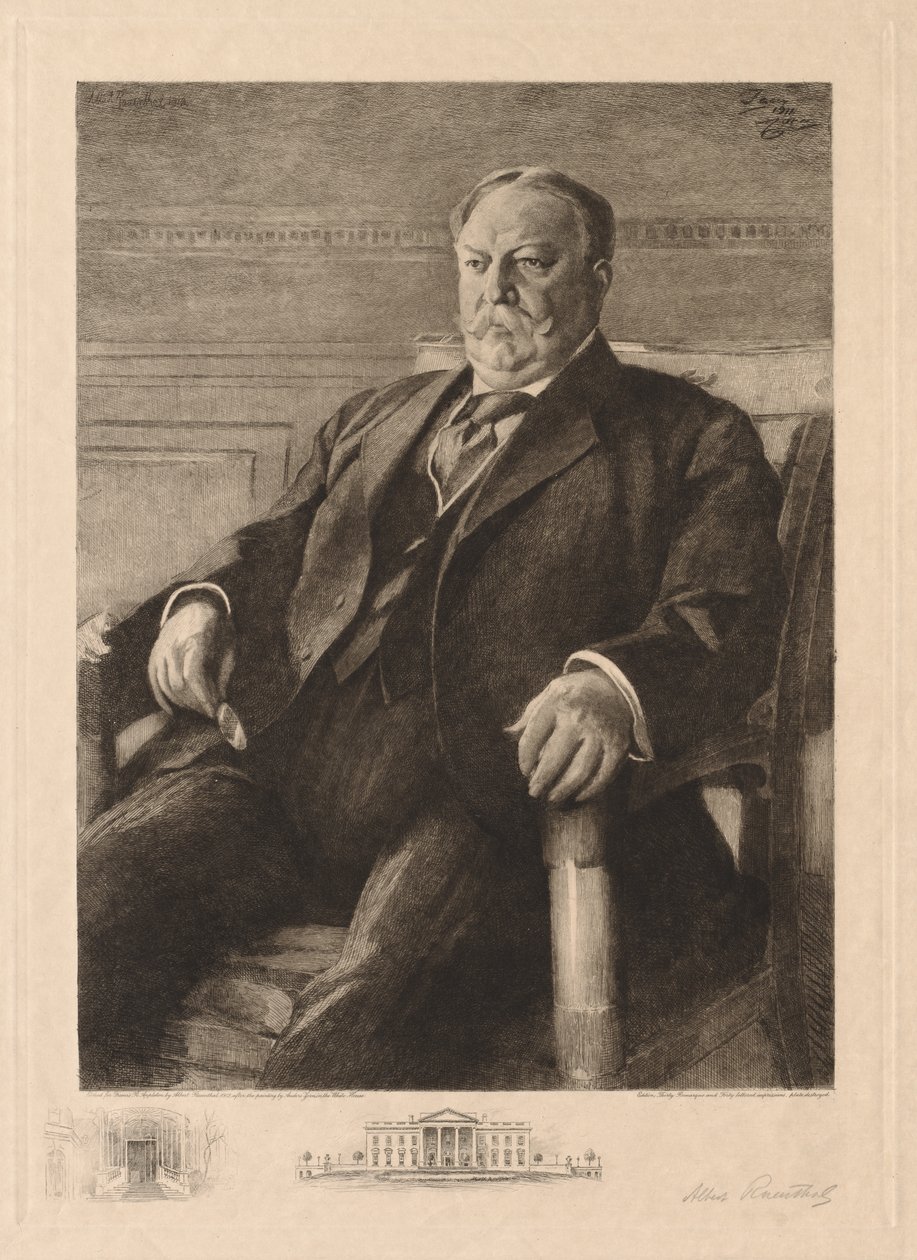William H. Taft af Albert Rosenthal
