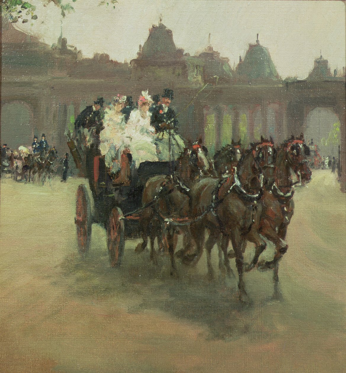 Vogne i Hyde Park af Albert Snr. Ludovici