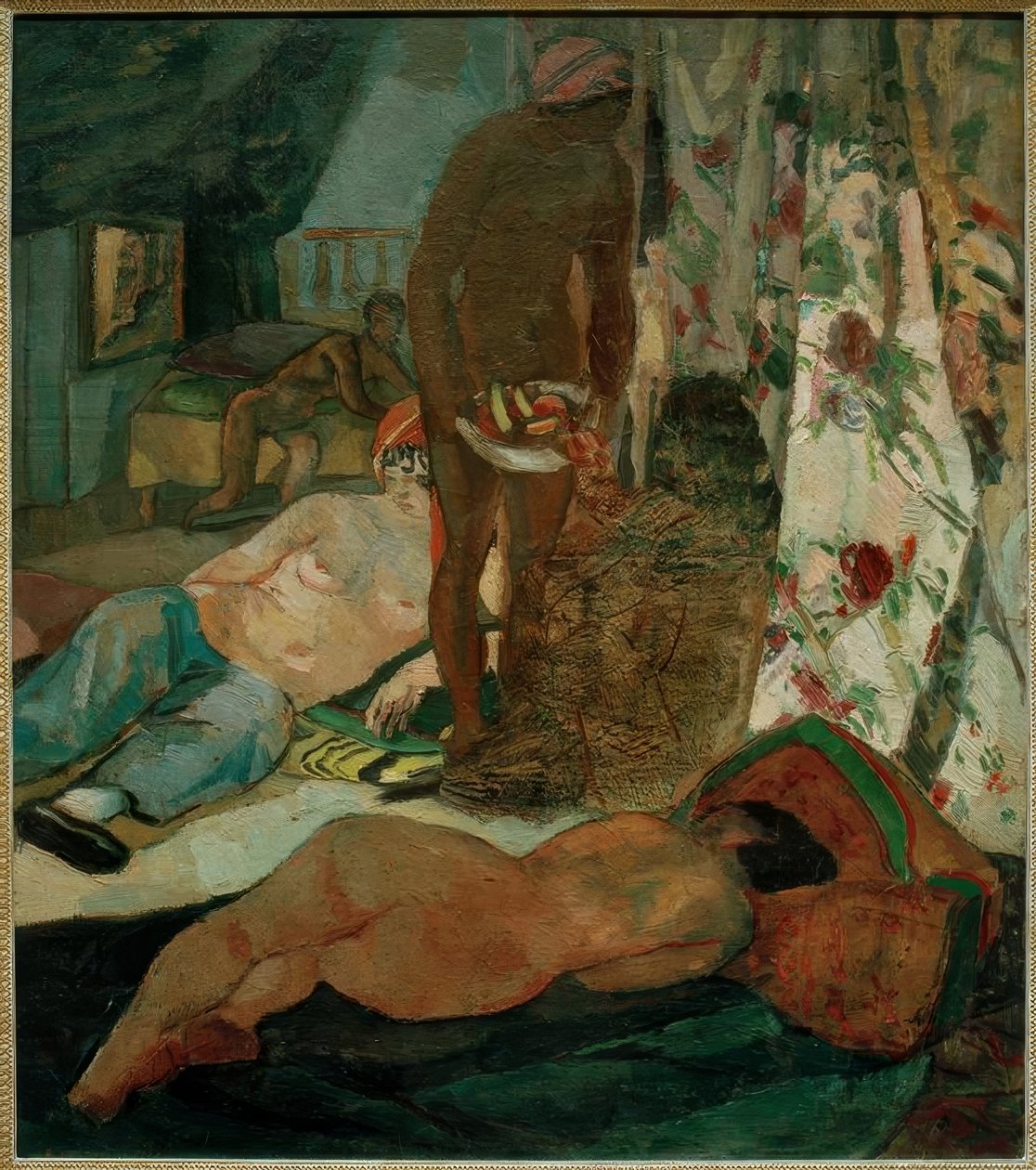 Haremsszene af Albert Weisgerber