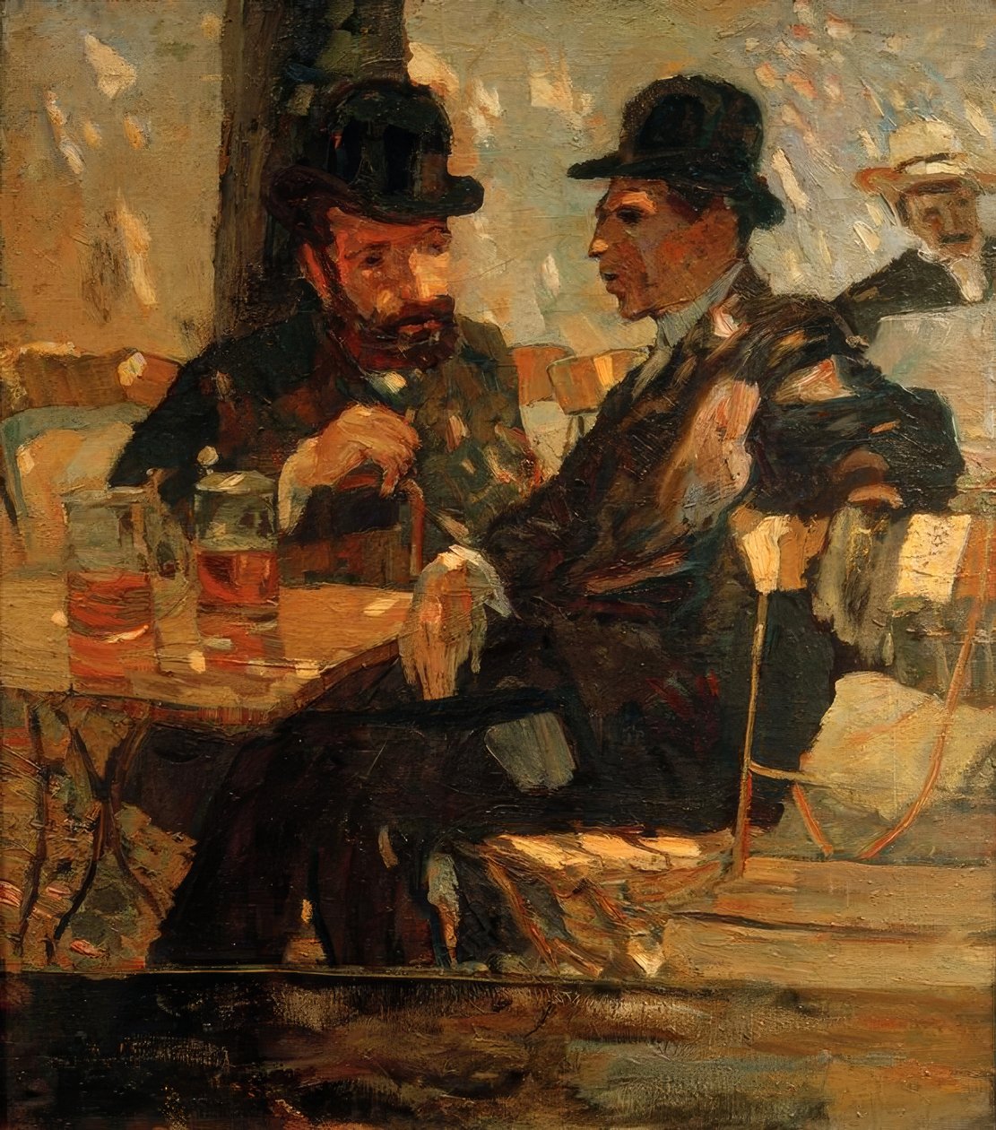 I ølhaven af Albert Weisgerber