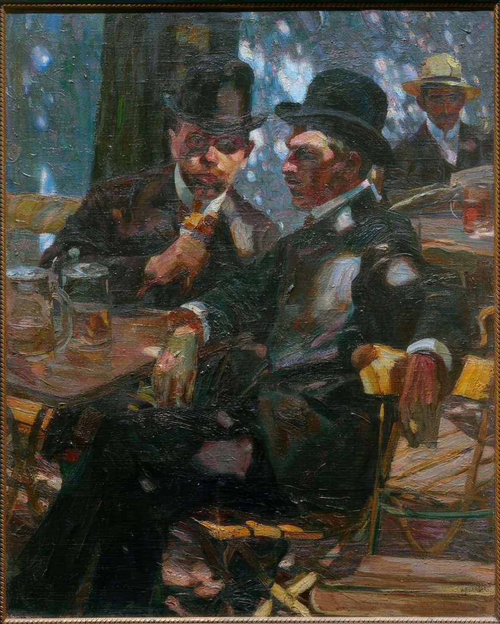 I ølhaven af Albert Weisgerber