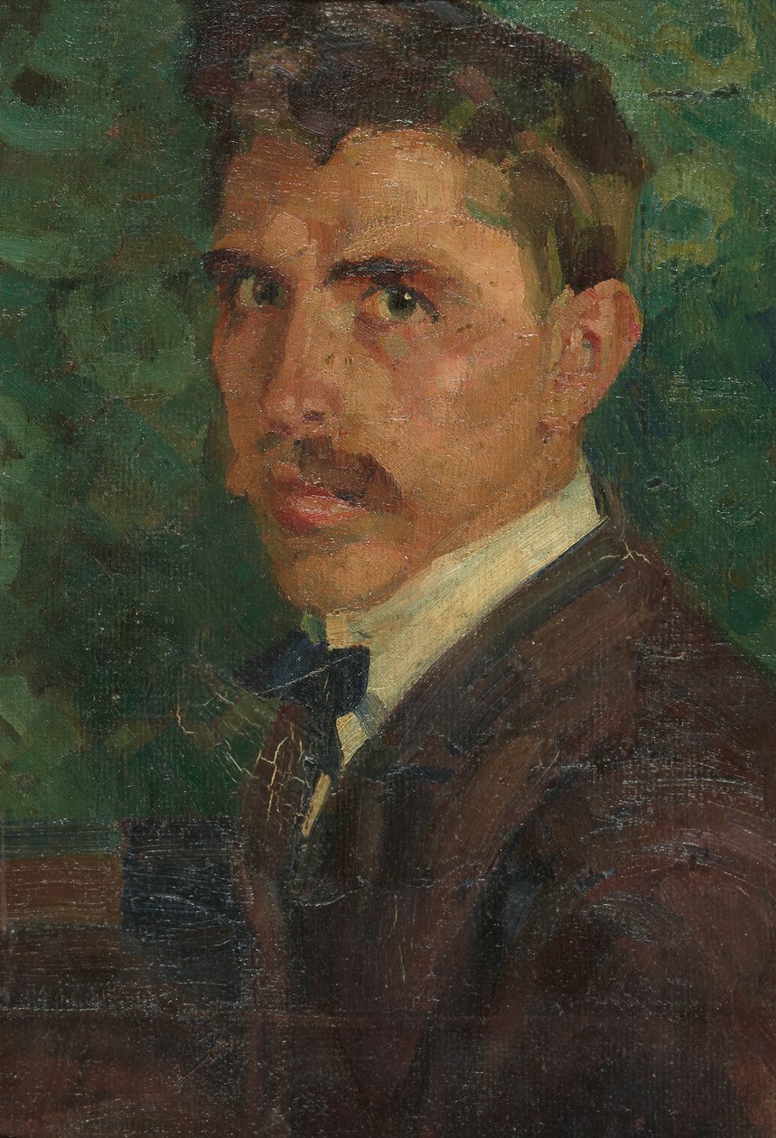 Selvportræt af Albert Weisgerber